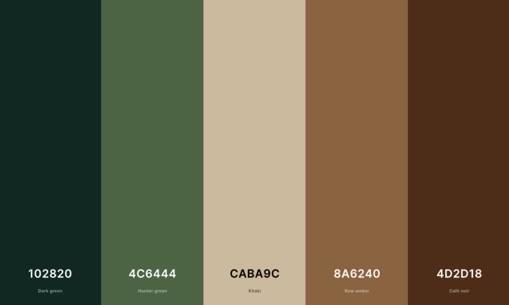 Rustic Color Palettes